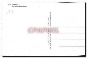 Old Postcard Marseille Palais Longchamp