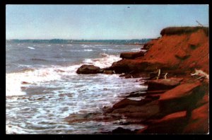 PEI Prince Edward Island Rich Red Soil and Surf on the Shores ~ Chrome