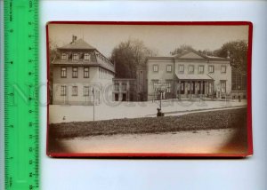 294100 GERMANY 1887 y palace photographer Tellgmann Bad Sooden CABINET PHOTO