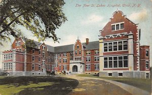 The new St. Luke's Utica, New York, USA Hospital 1908 