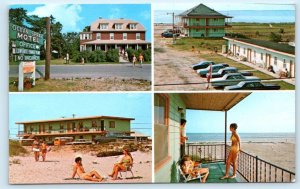 SCARBOROUGH, Maine ME ~ Roadside OCEAN SPRAY MOTEL 1974 Richard Twomey Postcard