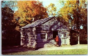 Postcard - Miller's Blacksmith Shop, New Salem State Park, Illinois, USA