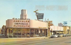 Dallas TX Hamilton Chrysler Plymouth Dealership Postcard