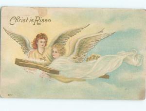 Divided-Back BEAUTIFUL ANGEL SCENE Great Postcard AA9993