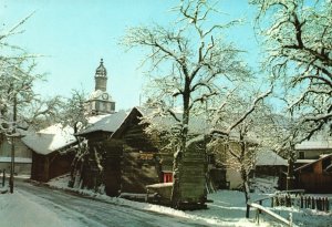 Postcard Morzine Haute-Savoie Winter Snow Ski Village De Montriond France