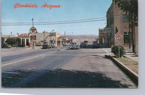 Texaco Gas, Main Street At 10th, Clarkdale, Arizona, Vintage Chrome Postcard