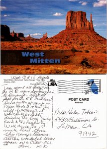 West Mitten Monument Valley Navajo Tribal Pack, Utah (17337