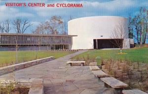 Visitors Center And Cyclorama Gettysburg Pennsylvania