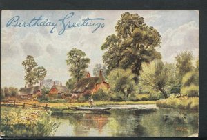 Hampshire Postcard - Birthday Greetings From Fordingbridge  RS18342