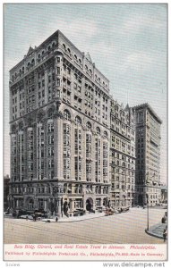 PHILADELPHIA, Pennsylvania, 1900-1910's; Betz Building, Girard, And Real Esta...