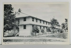 Indiantown Gap Pa Officers Barracks United States Army Postcard P15