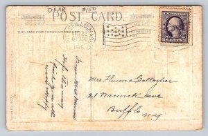 1918  Christmas  Xmas Greetings   Postcard