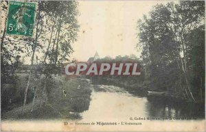 Old Postcard surroundings Migennes The Armancon