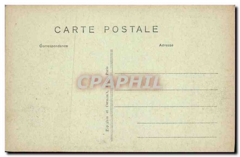 Postcard Old Paris Panorama taken to the Pont Alexandre III Les Invalides and...