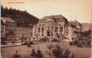 Czech Republic Teplitz Schönau, Teplice Vintage Postcard C128