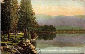 Early Morning Grand Lake Moffat Road Colorado Post Card PC1