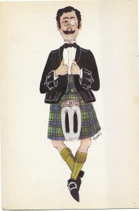 Major Macaw-Fittleworth of Fittleworth Scottish Humor