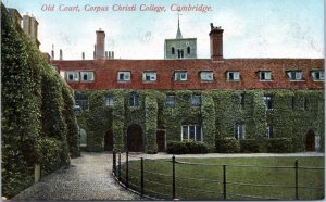 Postcard UK ENG Cambridge - Old Court Corpus Christi College