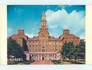 Damaged Warped Pre-1980 COURTHOUSE SCENE Providence Rhode Island RI AE9822