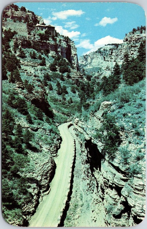 Colorado CO, Williams Canon to the Cave of Winds, Pikes Peak Region, Postcard