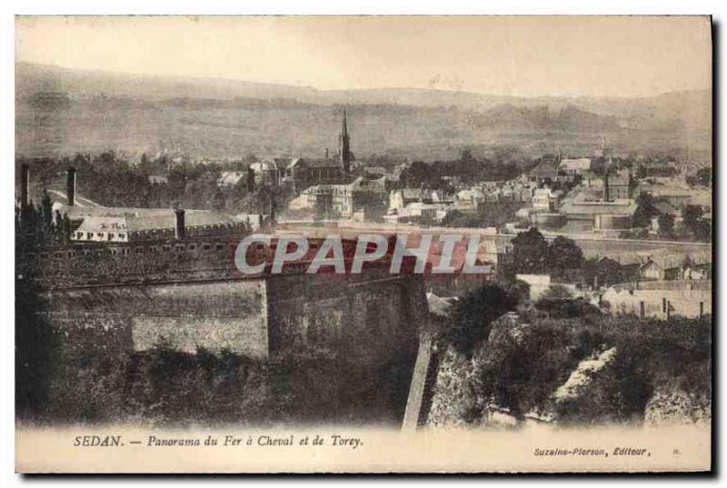 Old Postcard Sedan Panorama of the Iron Horse and Torey