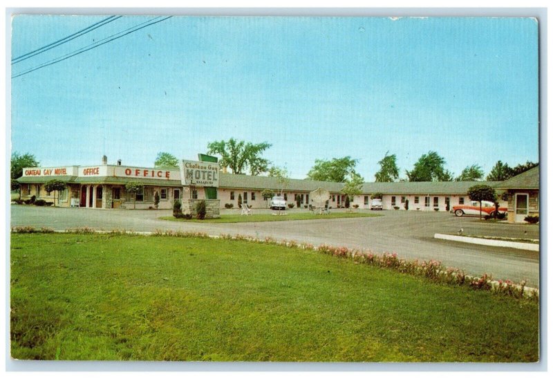 c1950's Chateau Gay Motel Niagara Falls Ontario Canada Vintage Postcard