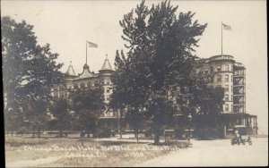 Chicago IL Beach Hotel CR CHILDS c1910 Real Photo Postcard