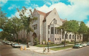 Autos Chicago Illinois Oriental Institute Postcard University Dexter 21-3326