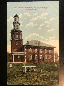 Vintage Postcard 1907-1915 Christ Church Alexandria Virginia