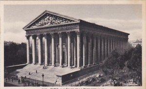 France Paris L'Eglise de la Madeleine