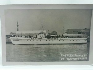 Eastern Princess Boat Gt Yarmouth Norfolk.1957 Vintage Postcard Ex Wartime MTB