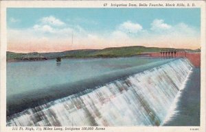 South Dakota Black Hills Irrigation Dam Belle Fourche