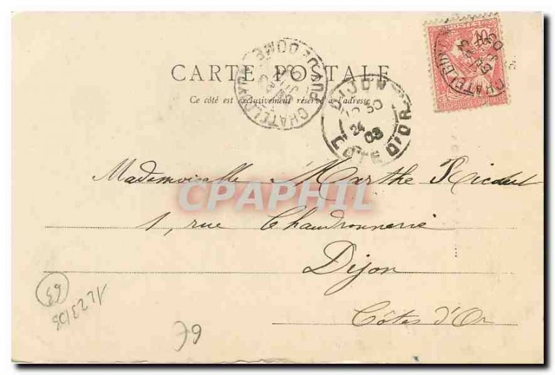 Old Postcard The Virgin Volvic