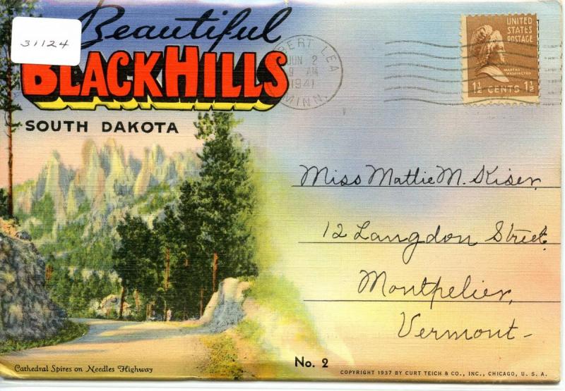 Folder - SD - Black Hills  18 views+covers+narrative  (Label attached to slee...