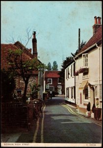 United Kingdom Post card - Bosham High Street, used