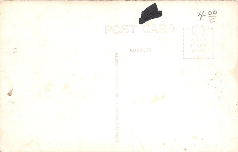 J62/ Evanston Illinois RPPC Postcard c1940s Lunt Northwestern University 213