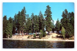 Trailer Park Located Near Payette Lake McCall Idaho Postcard