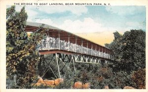 The Bridge to Boat Landing in Bear Mountain, New York