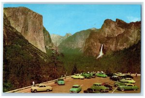 c1960 Observation Point Wawona Tunnel Yosemite National Park California Postcard