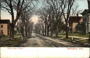 Willingford Connecticut CT Main St. 1900s-10s Postcard