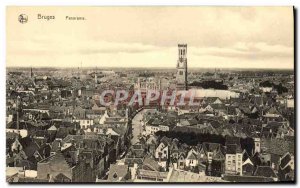 Postcard Old Bruges Panorama