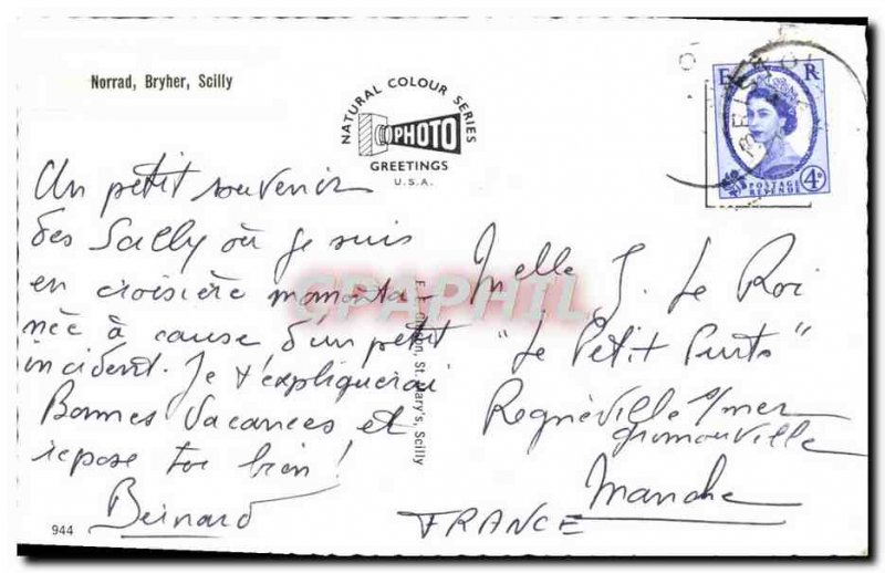 Postcard Modern Norrad Scilly Bryher