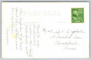 RPPC  Sandwich  Glass Museum  Cape Cod  Massachusetts   Postcard