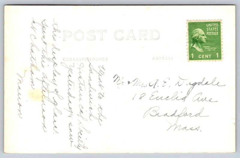 RPPC  Sandwich  Glass Museum  Cape Cod  Massachusetts   Postcard