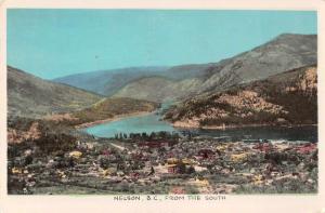 Real Photo Tinted British Columbia from the South Canada L2458 Antique Postcard