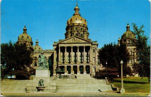 State Capitol Des Moines Iowa IA Postcard Dexter VTG UNP Vintage Unused 