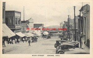 AZ, Jerome, Arizona, Main Street, Business Section, Stores, Albertype 