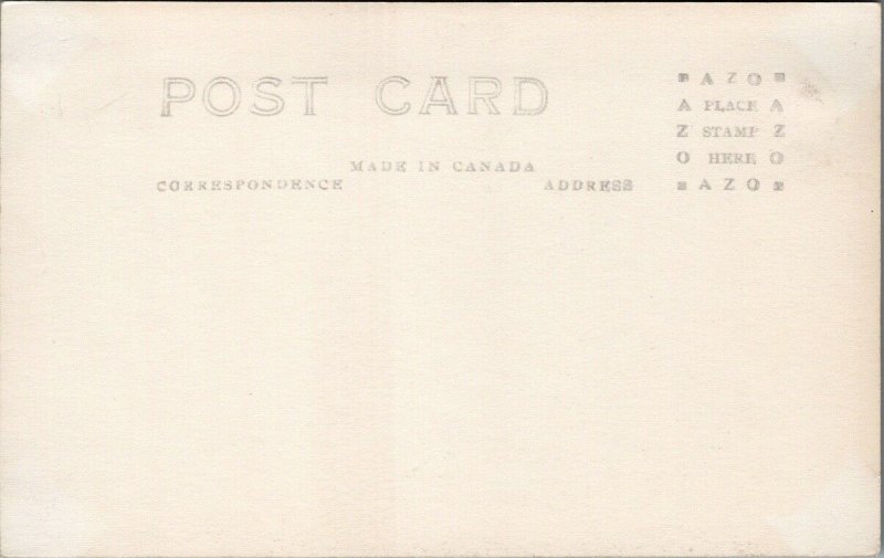 The Pas Manitoba Bridge over Saskatchewan River Unused Real Photo Postcard H1 