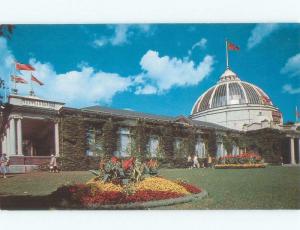 Pre-1980 FLOWER BUILDING AT CNE CANADIAN NATIONAL EXHIBITION Toronto ON E5678