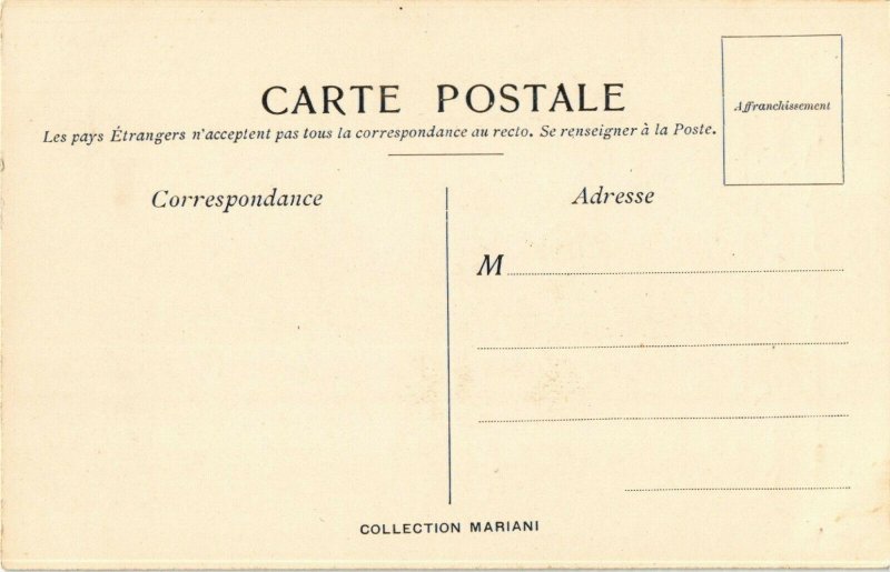 PC CPA ADVERTISING, MARIANI, DESSIN DE PAUL RENOUARD, VINTAGE POSTCARD (b18146)